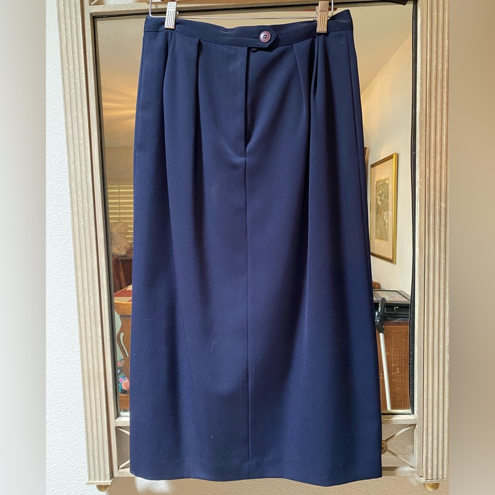 Anne Klein II wool skirt